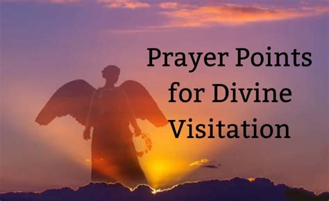 prayer points for divine visitation